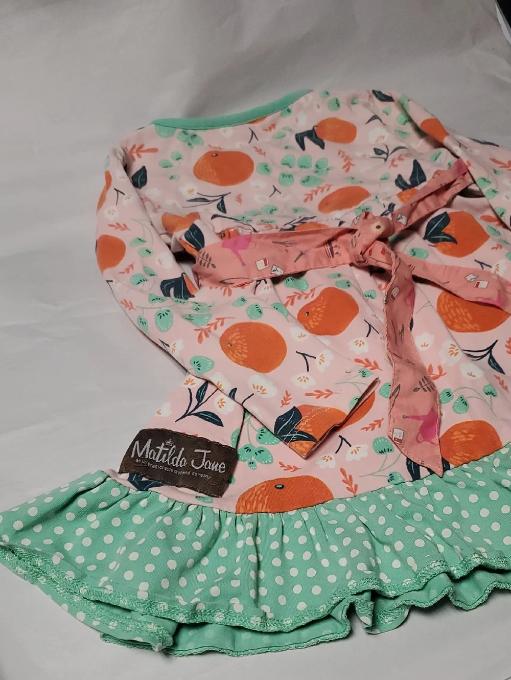 Matilda Jane Joanna Gaines Once Upon A Time Sweet Clementine Dress Size 2